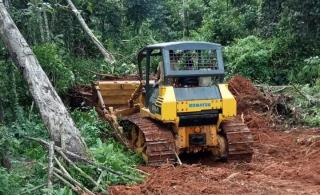 Disambut Baik, Langkah Pemdes Bangun Akses ke Perkebunan Sawit